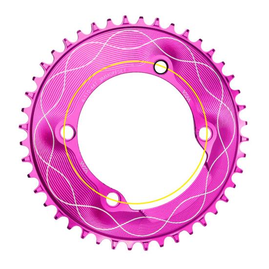 Motor Sprocket Heavy Duty Aluminum Alloy Chainring 40T To 58T Waterproof Rustproof Tooth Disc Replacement for Road Bike