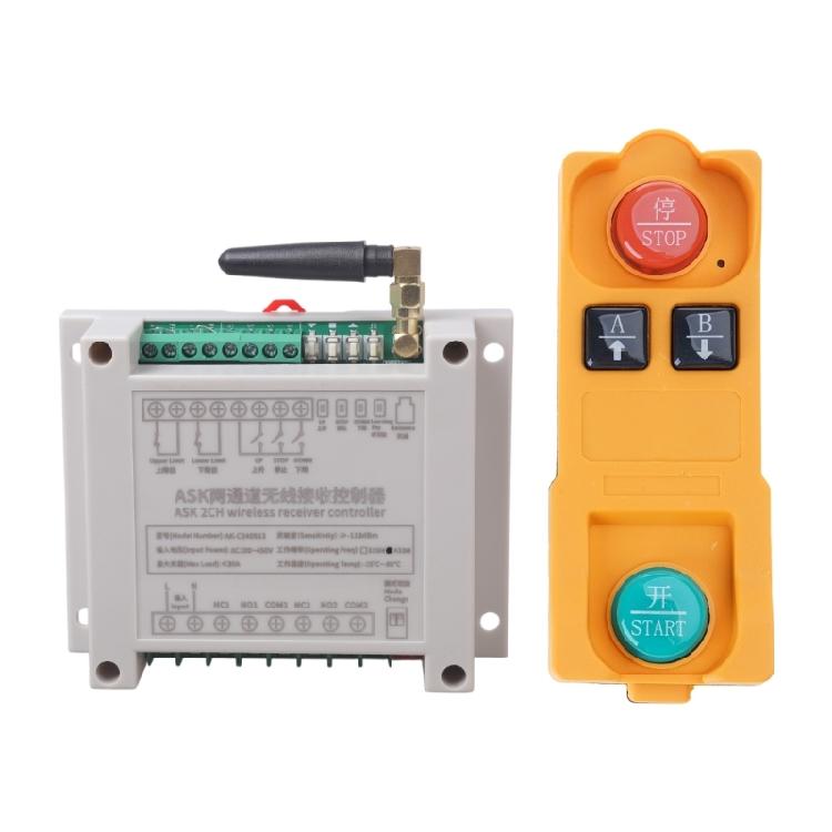 AC220V~380V Wireless Remote Control Switch Relay RF Transmitter 315/433MHZ
