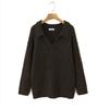 Women's Simple Lazy Knit Pullover Sweater - European & American Style