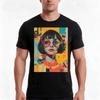 Distressed Jazz Age Jumble Tshirt Summer Casual Cotton Tee Oversized Streetwear Tops Vintage Graphic Print Unisex Unisex Unisex