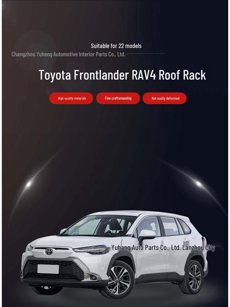 Toyota Highlander & RAV4 2022 Roof Rack with Original Screw Design for Easy Modification