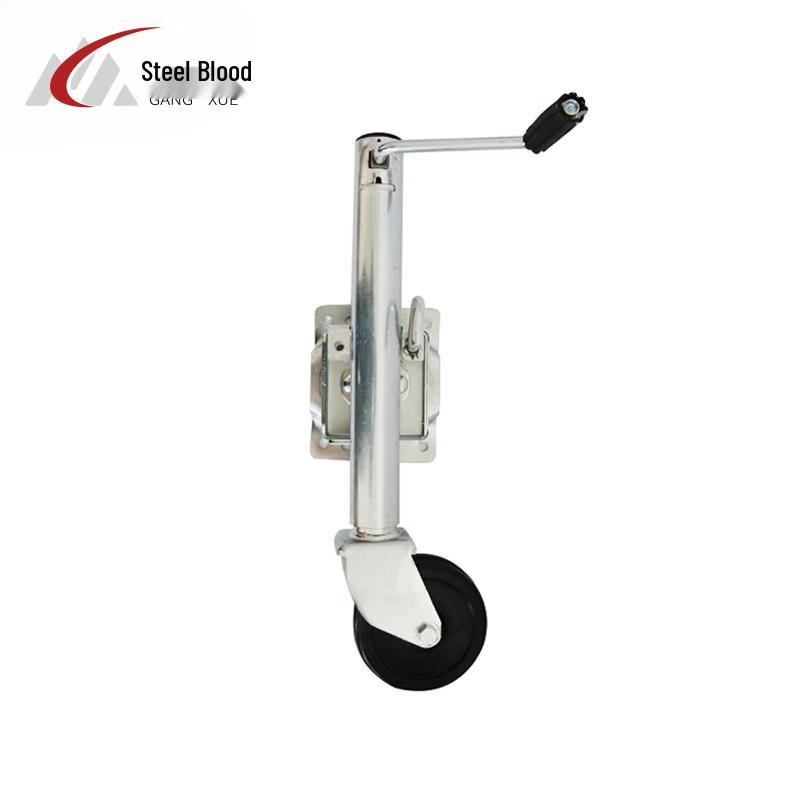 

Опорна стійка з опорним колесом для домкрата причепа