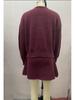 2024 Autumn European & American College Style Knitted Sweater and Skirt Set for Women