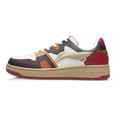 Li Ning Rutschfeste Abriebfeste Low-Top Skateschuhe Herren Skateschuhe Stierrot AGCR317-5