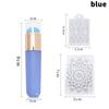 Nail Arts Silicone Applicator Sticks Reusable Chrome Glitter Applying Manicure Tool  Easy-Daub Pigment Silicone Nail Brush