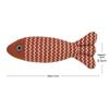 Cat Toy Self High Boredom Resistant Bite Clean Teeth Linen Fish Grinding Teeth Fun Cat Toy Cat Simulation Fish Toy Pet Supplies