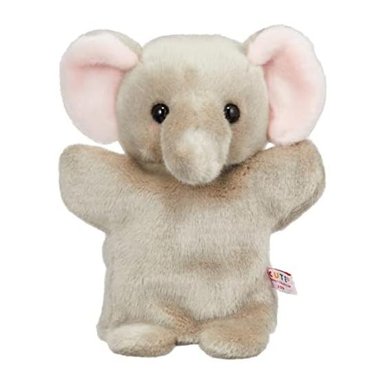 PUPPET COLLECTION ZOO Elephant Hand Puppet Gray