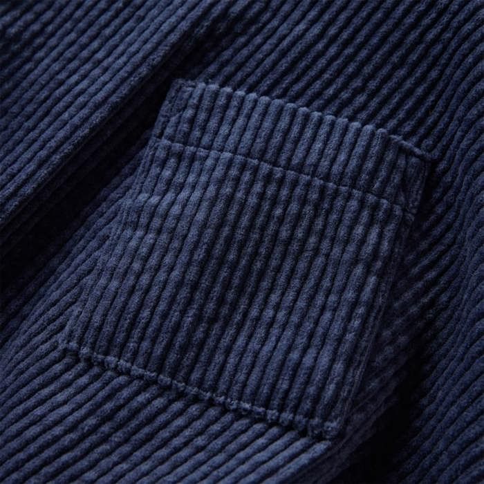 Corduroy Skirt with Pockets for Children Navy Blue 92/104/116/128/140
