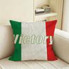 A-All Countries Unite For Victory Cushion Cover Natural Linen Pillowcase Set, All-In-One Decor For Sofa, Bedroom & Chair