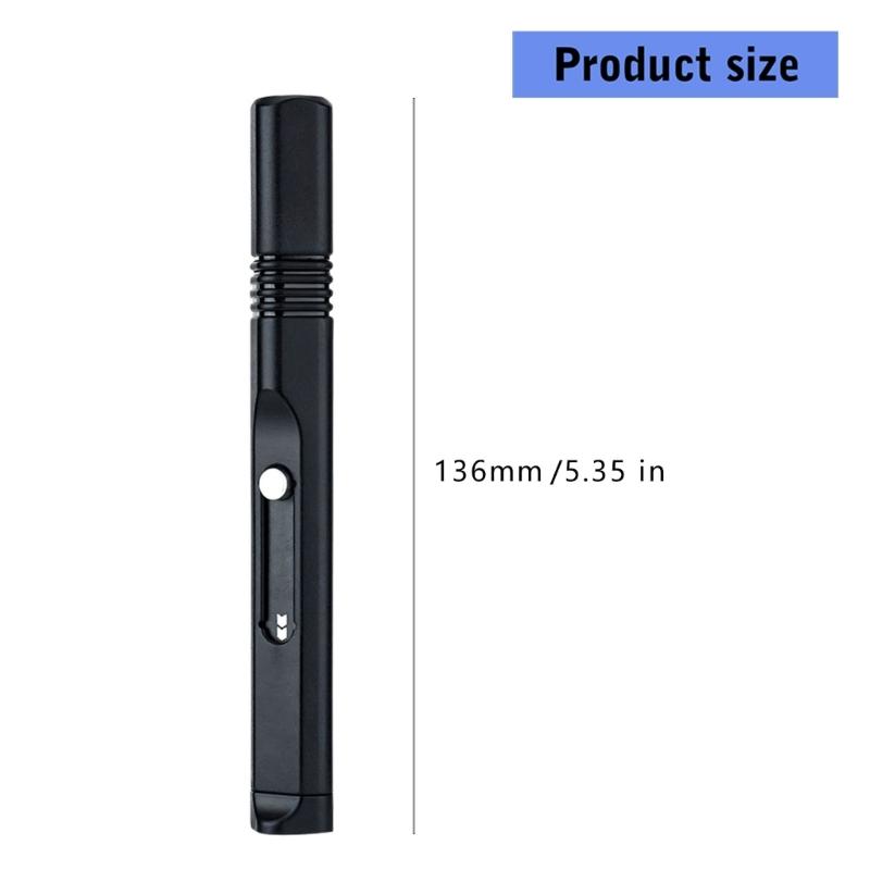 Portable Aluminum Camera Dust Cleaning Pen Safe For Delicate Lens Coatings And CMOS Sensors