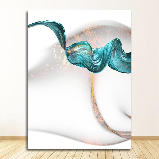 

Декор Настенные Художественные Фотографии Украшение Гостиной Зеленый Дрейфующий Летающий Абстрактная Настенная Картина Картина на Холсте Плакат Принт 21cm×30cm NoFrame