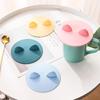 Silicone 3D Cat Ears Cup Lid - Leak & Dust Proof for Coffee & Glass Cups