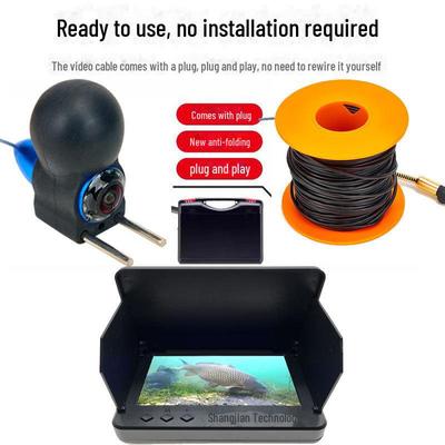 "2024 HD Underwater Fish Finder Camera: Visual Anchor Probe & Fishing Instrument"