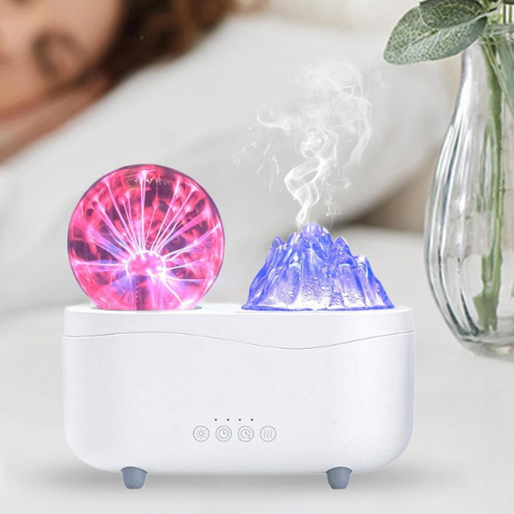 Simulation Flame Essential Oil Diffuser Essential Oil Flame Lamp for Home