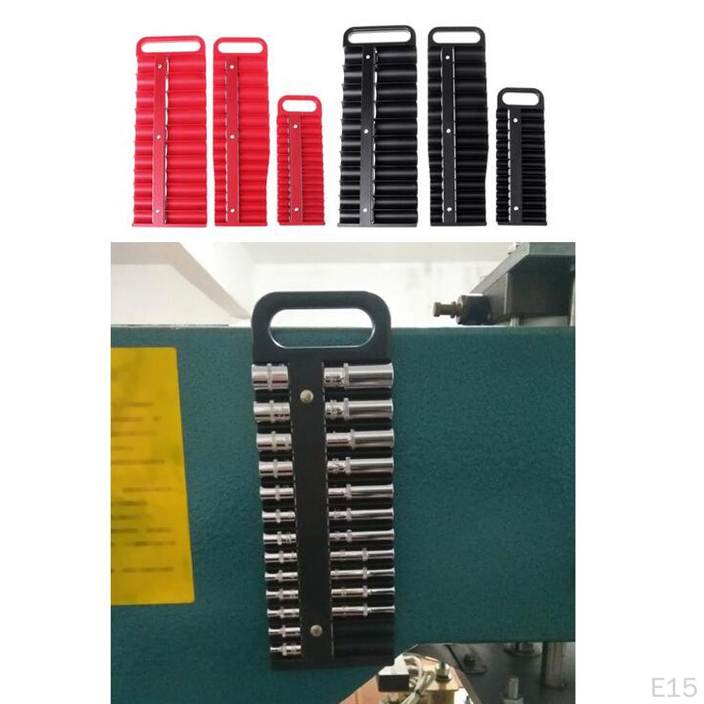 Socket Holder Tray Drive Metric Organizer Rail Rack