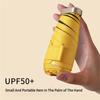 Ultra-Light 14cm Black Coating Sun Umbrella UPF50+ Compact Folding Portable Rainproof Shade for Women Travel Beach Essential