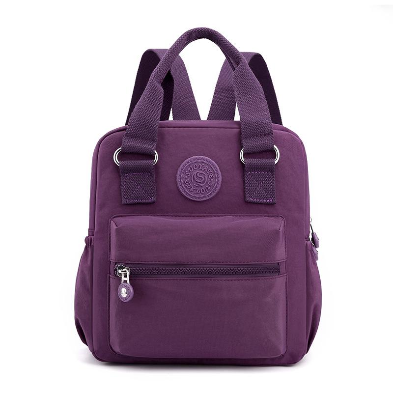 Schoolbag Fashion Trend Women's Backpack Large Capacity 11 Colors Optional Travel Leisure Portable Backpack Commuter Bag