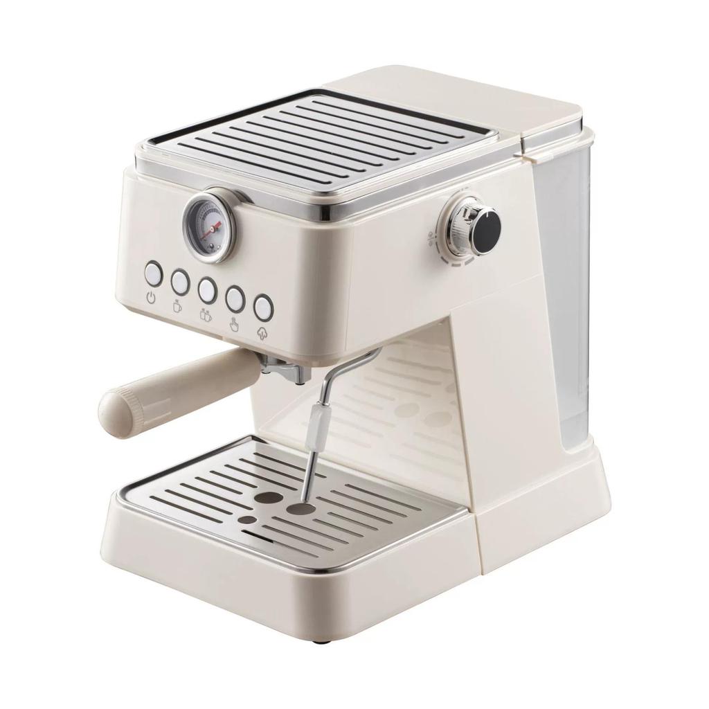 Italian Style Automatic Espresso Machine with Milk Frothing and High-Pressure Extraction
