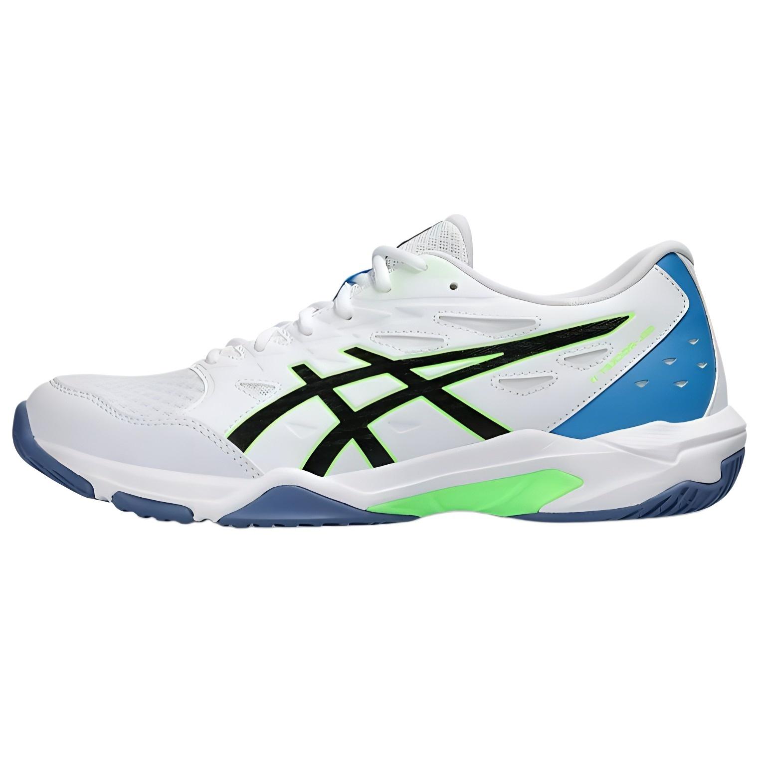 ASICS Gel-Rocket 11 White Blue Lime Men s 1071A091-102 EU 39