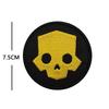 HELL DIVERS 2 Gestickter Taucher Klettverschluss Patch Abzeichen