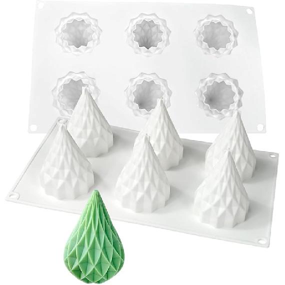 Mostsom 3D Hamster Shape Silicone Mold Cake Baking Molds for Dessert Cake Mousse Heart Shape Molds for Making Handmade Soap Making Chocolate Mould