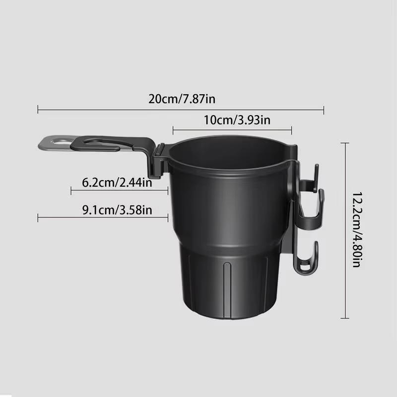 Multifunctional Car Conditioning Vent Headrest Cup Holder Drink Bottle Hanging Mount Organizer Auto Hook Storage Phone Holder