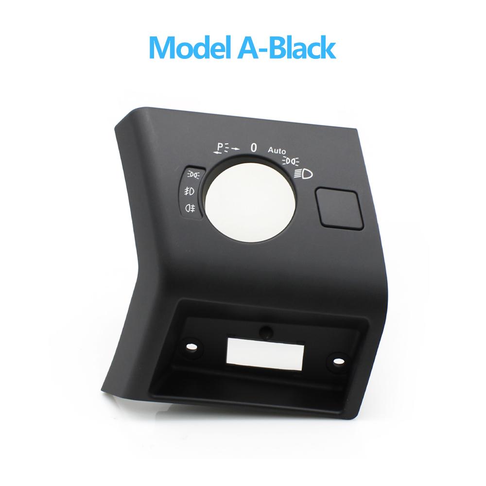 

LHD Car Front Dash Headlight Switch Control Cover Trim For Mercedes Benz S Class W220 S430 S350 S280 S500 S55 S600 S65 1998-2005 A-Black