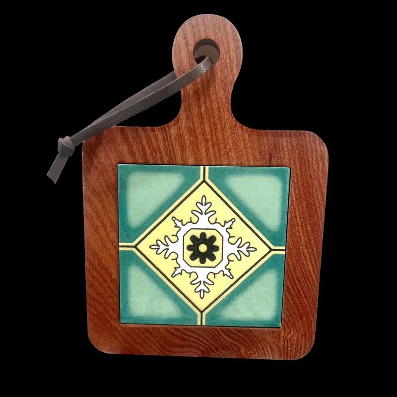 Japanese Style Wenge Wood Tile Trivet