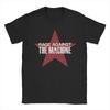 25ss Summer Rage Against The Machine Star TShirt Women Funny Cotton Tees Crew Neck Short Sleeve Unisex T Shirts Big Size Tops