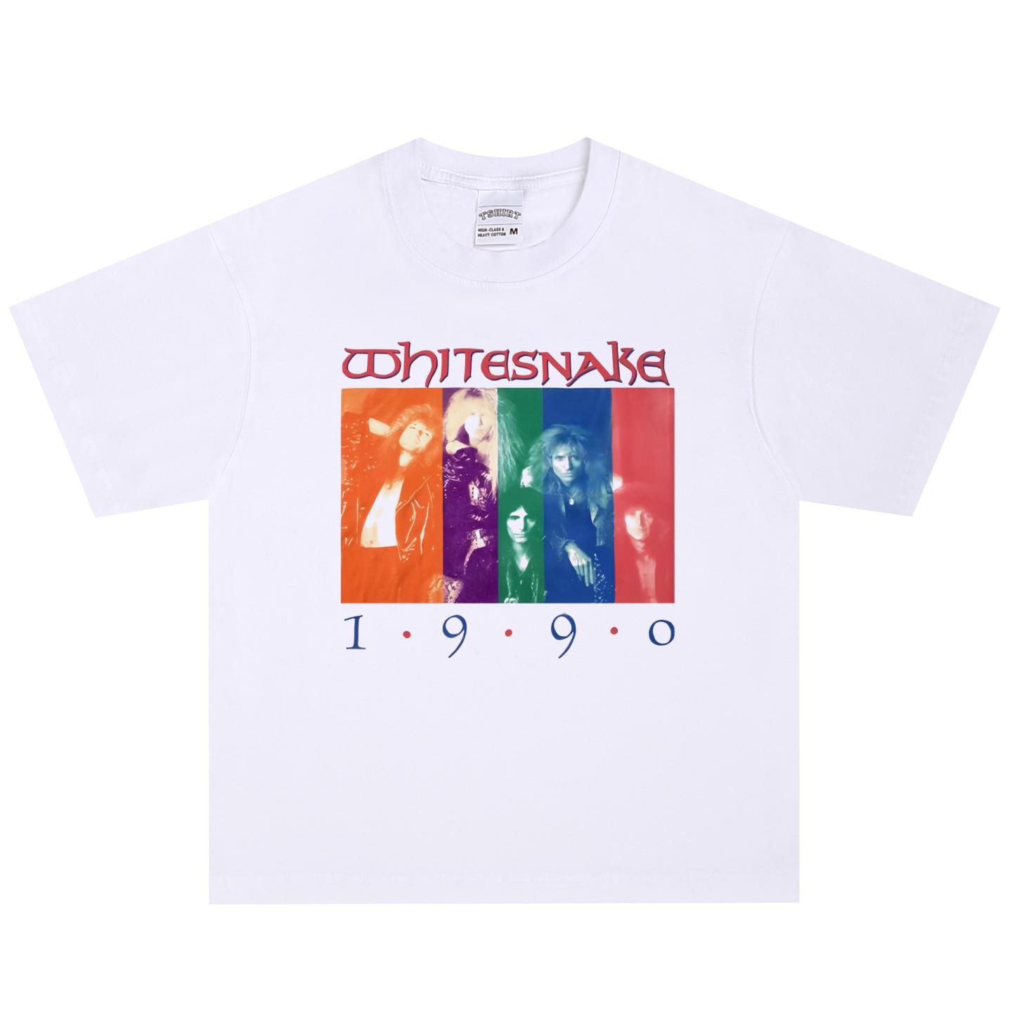 Whitesnake T-Shirt, Soft Fabric Casual Daily Wear S