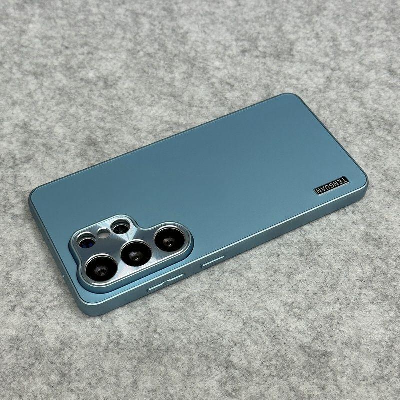 

All-aluminum Body Matte Alloy Matte Case For Samsung Galaxy S26 S25 S24 S23 Ultra S26 Plus Metal Plating Camera Hard Armor Cover Galaxy S24