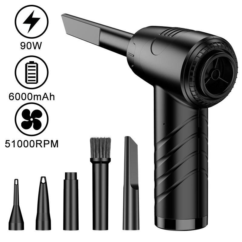 

New wireless dust blower computer case keyboard dust collector car brush wireless charging dust collector