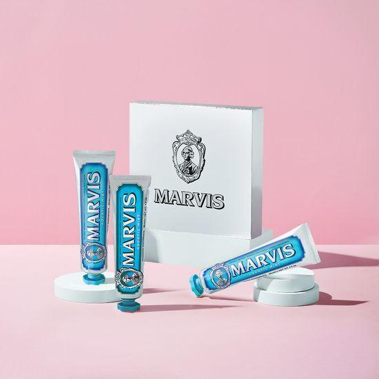 Marvis Aquamint Toothpaste 85ml 3-pack Gift Set