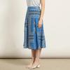 Bcbg Bandana Linen Skirt B5m5s239