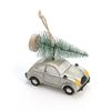 Christmas Tree Christmas Car Model Pendant Resin Car Miniature Desktop Ornament  Xmas Decoration