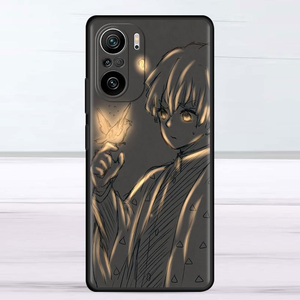 Cheap Anime Demon Slayer Case For Xiaomi Redmi Note 11 10 9s 9 K40 Pro 