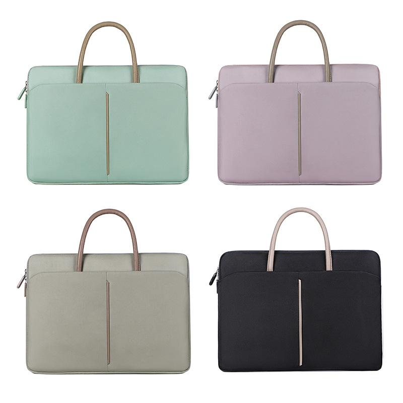TS JYL laptop bag,Business Laptop Handbag Unisex Full Protection Slim Portable Briefcase