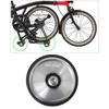 High Strength Mudguard/Fenders Wheel for Brompton Folding S Aluminum Alloy Folding Bike Wheels with Steel Ball Bearing Hub