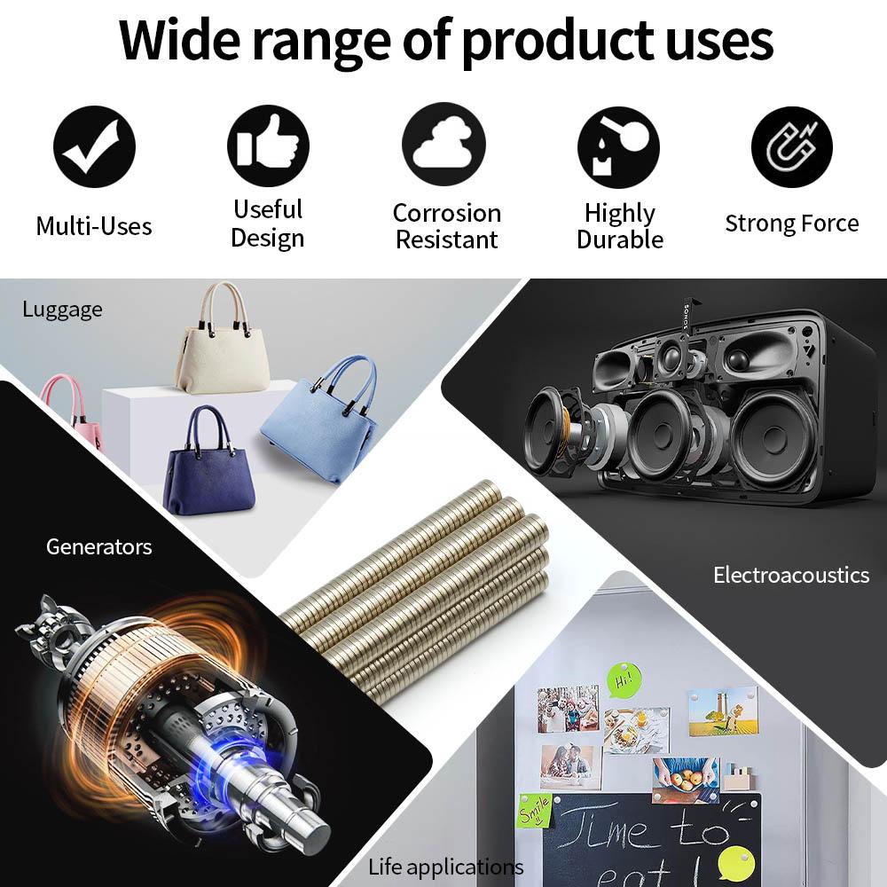 4x1mm Super Strong Neodymium Magnet N35 NdfeB Permanent Magnetic Imanes Round Powerful Magnets Refrigerator Magnet