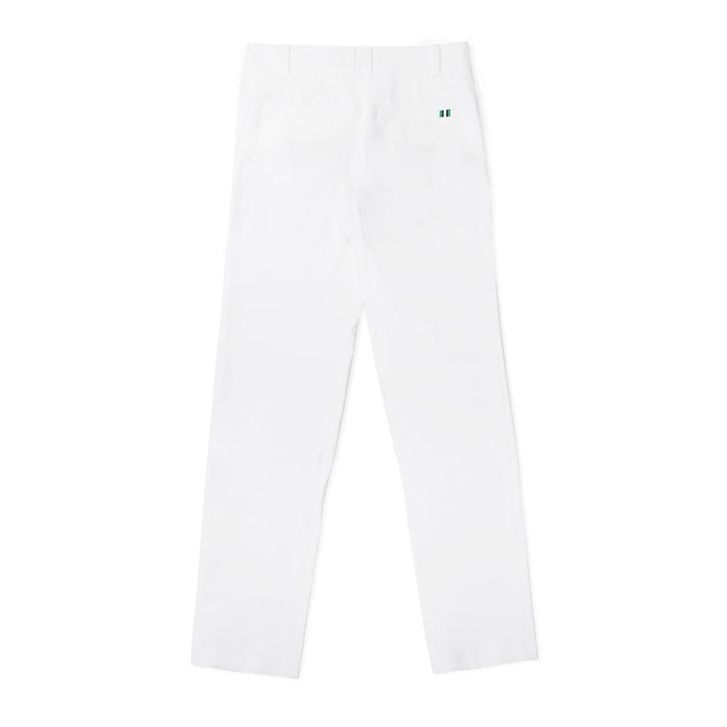 TRIMERE Summer Stretch Slim Fit Pants Men'S White