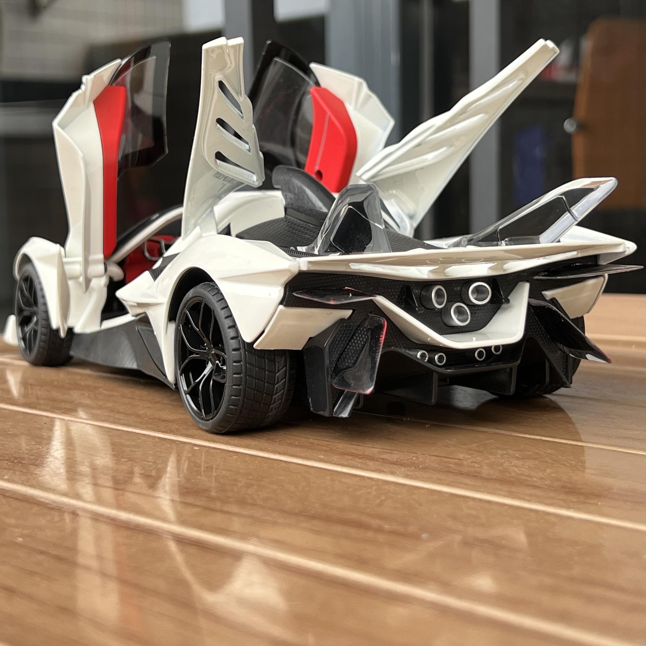 Bai Fen Bai Dolls And Toys Black 1:18 Apollo Project Evo Supercar Diecast Alloy Metal Model Toy Car Car Sales Store Interior Front Desk Decoration Display Gifts