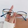 Blue Light Blocking Glasses for Women Fashion Cat Eye Eyeglasses Optical Anti Blue Ray Spectacle Eye Protection Computer Eyewear