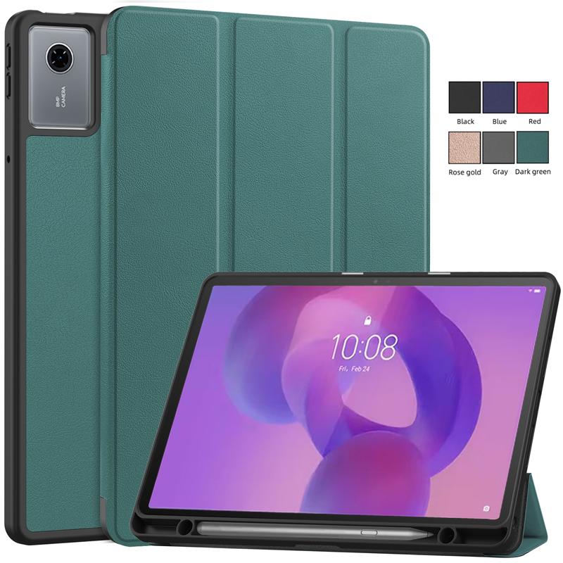 Coque For Lenovo Idea Tab 11 TB336FU Case With Pen Holder Magnetic Leather Fold Smart Cover For Xiaoxin Pad 11 TB335FC Case