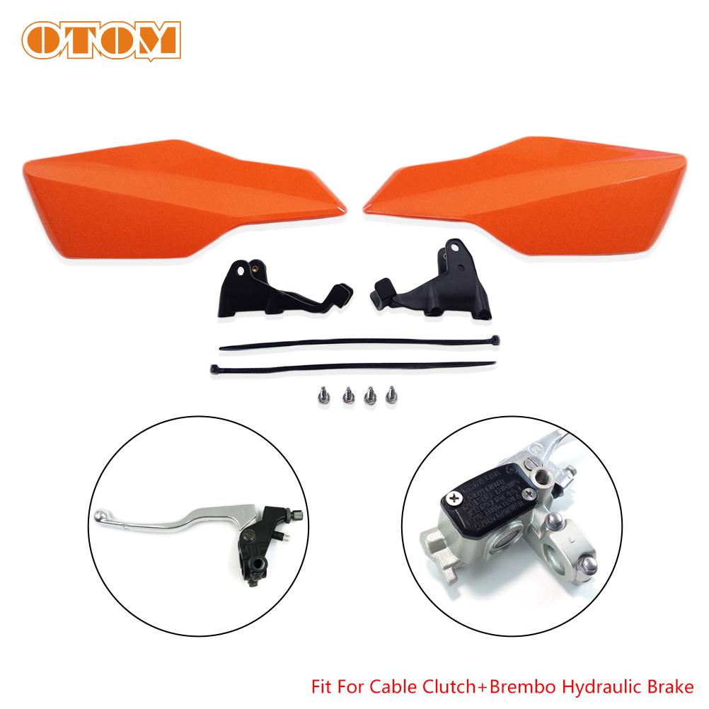 OTOM Motorcycle Handguard Hand Guards Protector For KTM HUSQVARNA Brembo Braktec Hydraulic Clutch Brake SXF XCF FC TE ECF