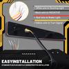 For Lexus RX350 RX350L RX450hL RX450h 2016 2017 2018 2019 Rear Bumper Reflector Lights with Dynamic Turn Signal Brake Lamps 12V