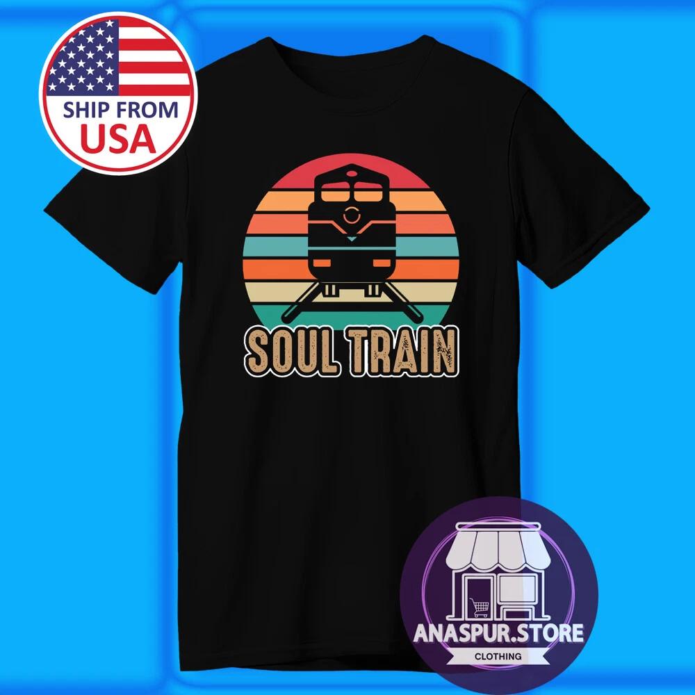 

Soul Train Rainbow Men s Black Size S-5XL S