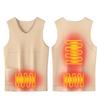 Giacca Riscaldata Donna Calda Senza Cuciture Gilet USB AutoRiscaldante Giacca Sci Campeggio Escursionismo Riscaldato Pelle Scamosciata Abbigliamento Invernale Lavato