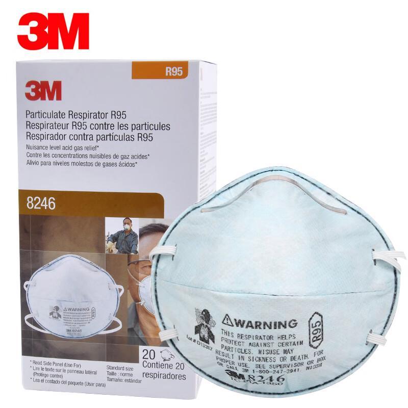 3M 8246 R95 Activated Carbon Anti-Particulate Respirator