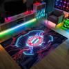 Bayern Munich Design Crystal Velvet Carpet Cozy Non?Slip Printed Rug For Bedroom Living Room Entrance