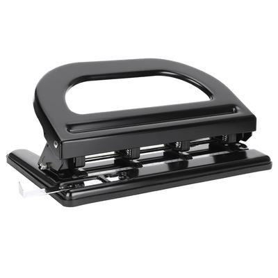 4 Hole Paper Puncher Adjustable 30 Pages Manual Punching Tool for School Office Stationery